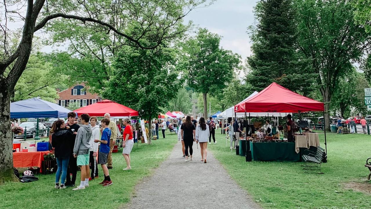 Market on The Green Opening | Woodstock VT