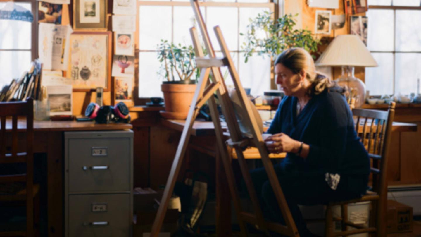 Miranda Thomas ShackletonThomas painting