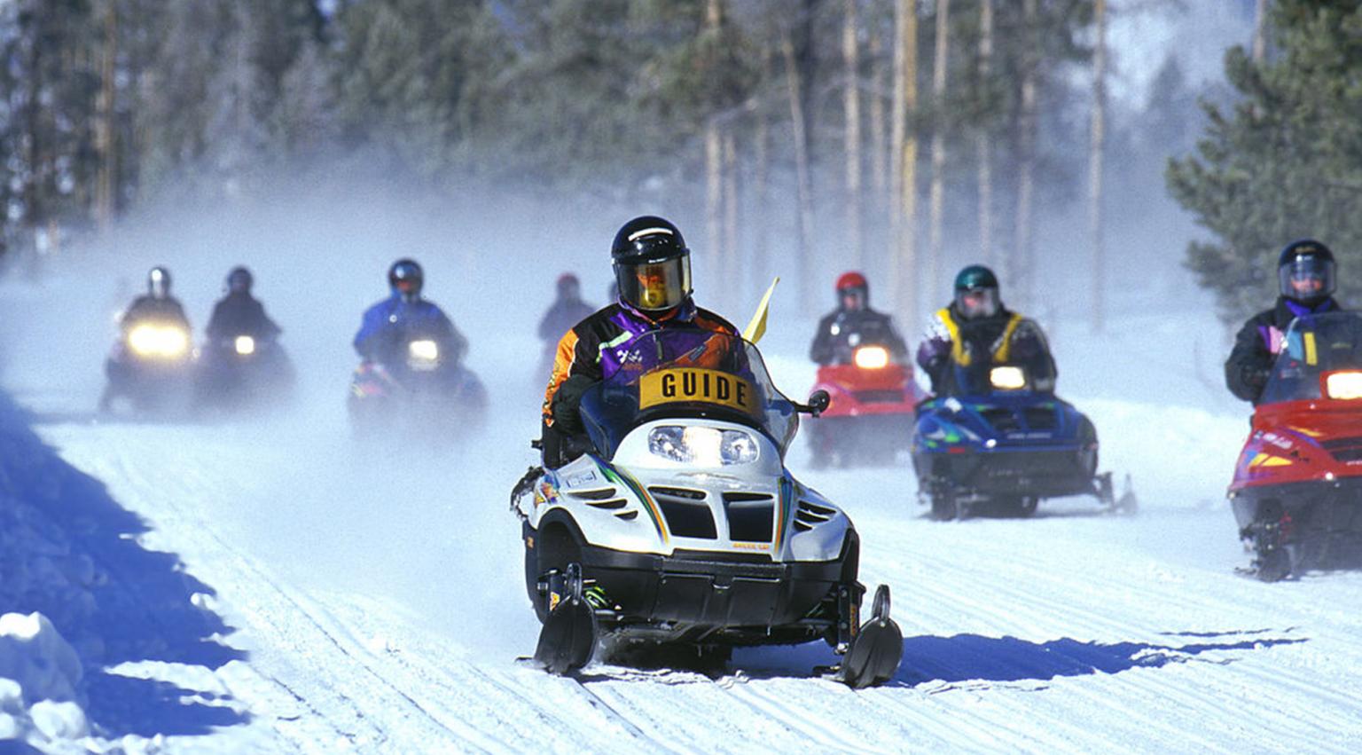 Snowmobiling Woodstock VT