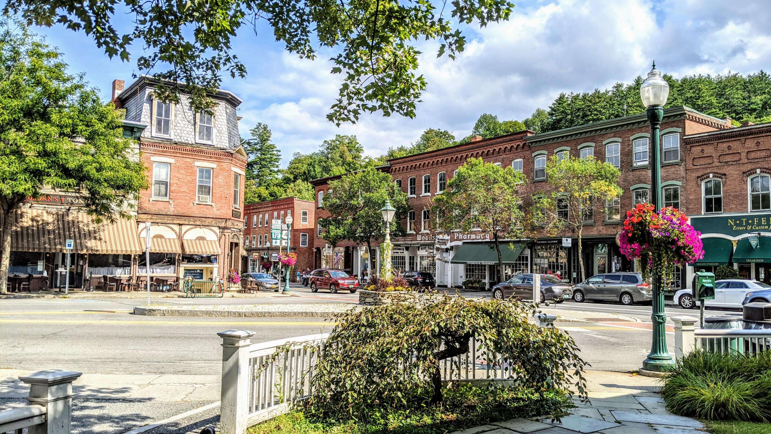 Woodstock A visual history tour Woodstock VT