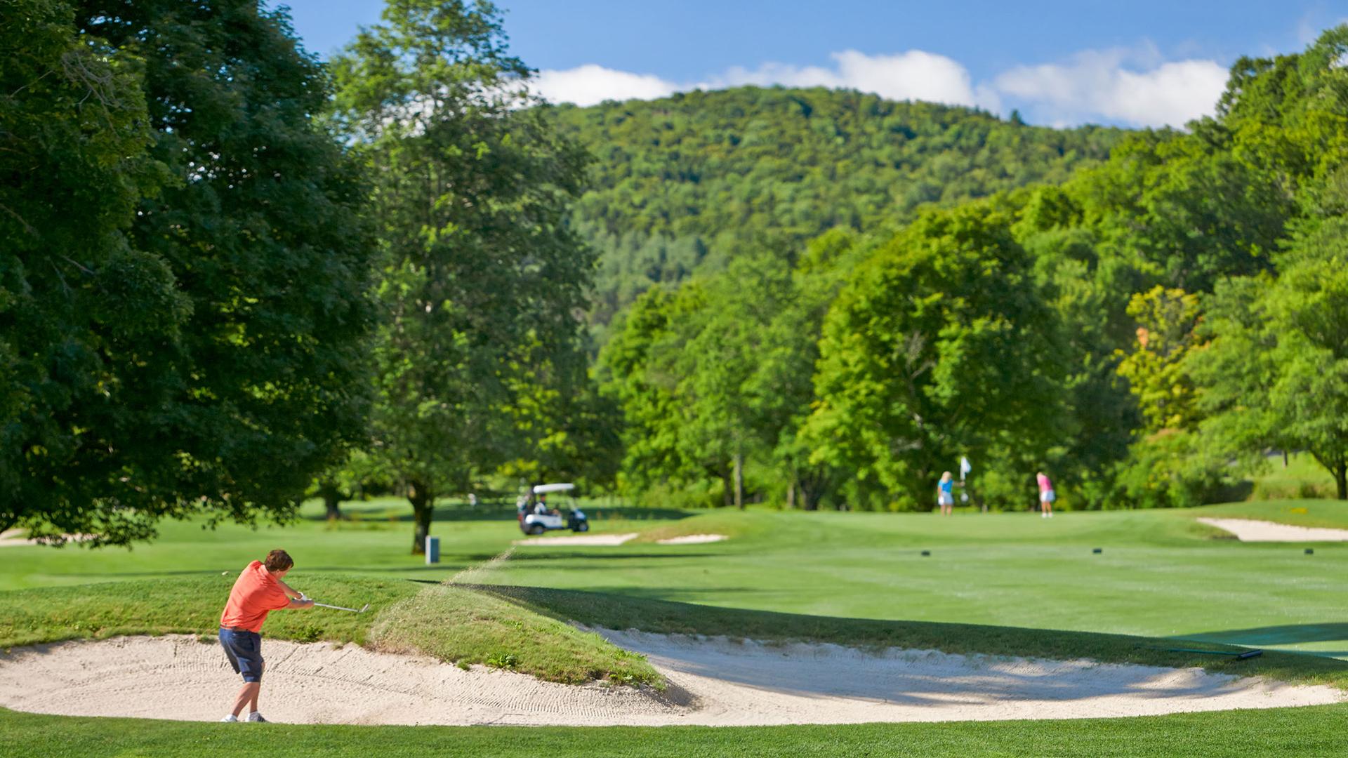 Golf Course Roundup Woodstock VT