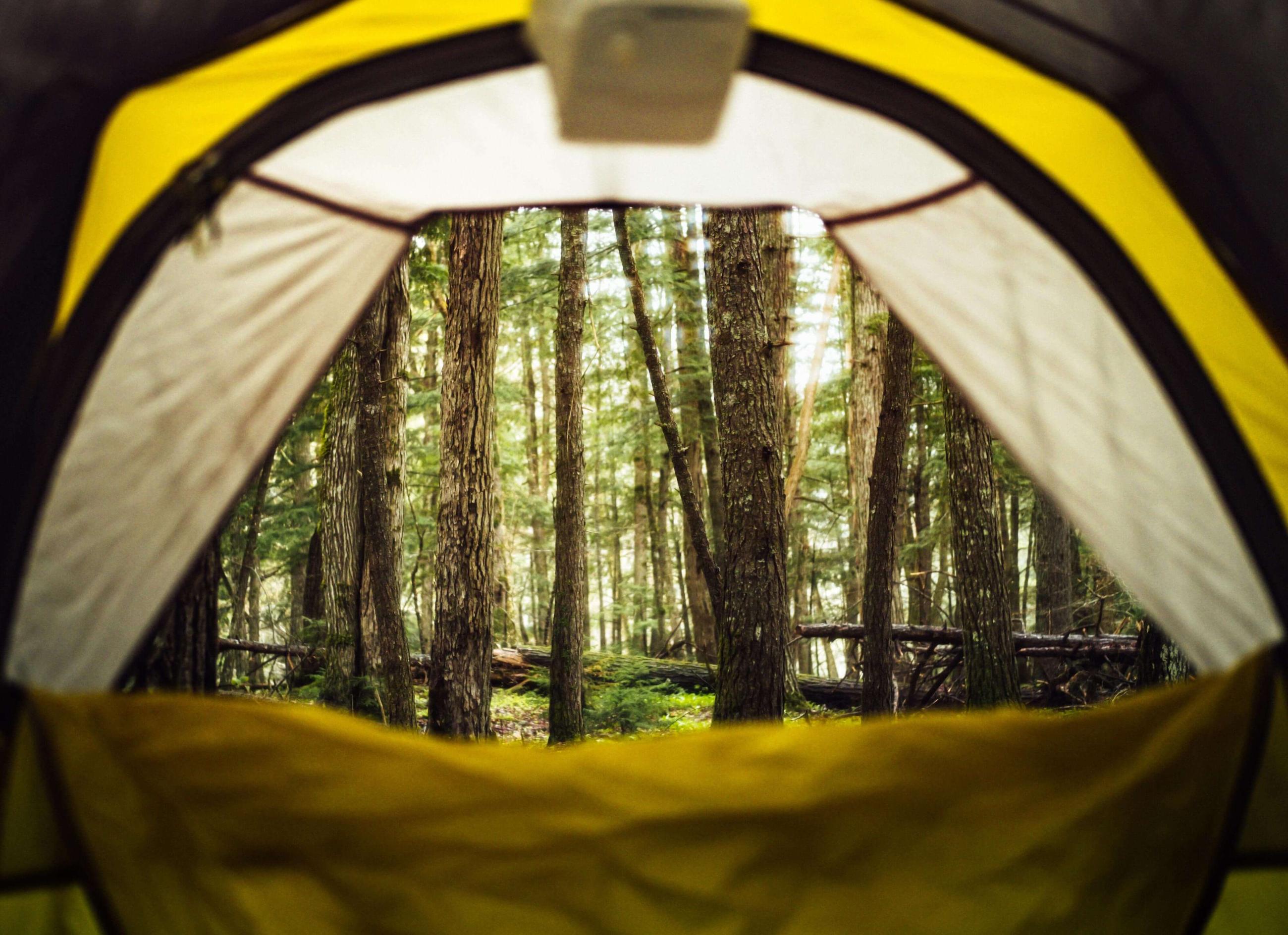 Places to go outlet tent camping near me